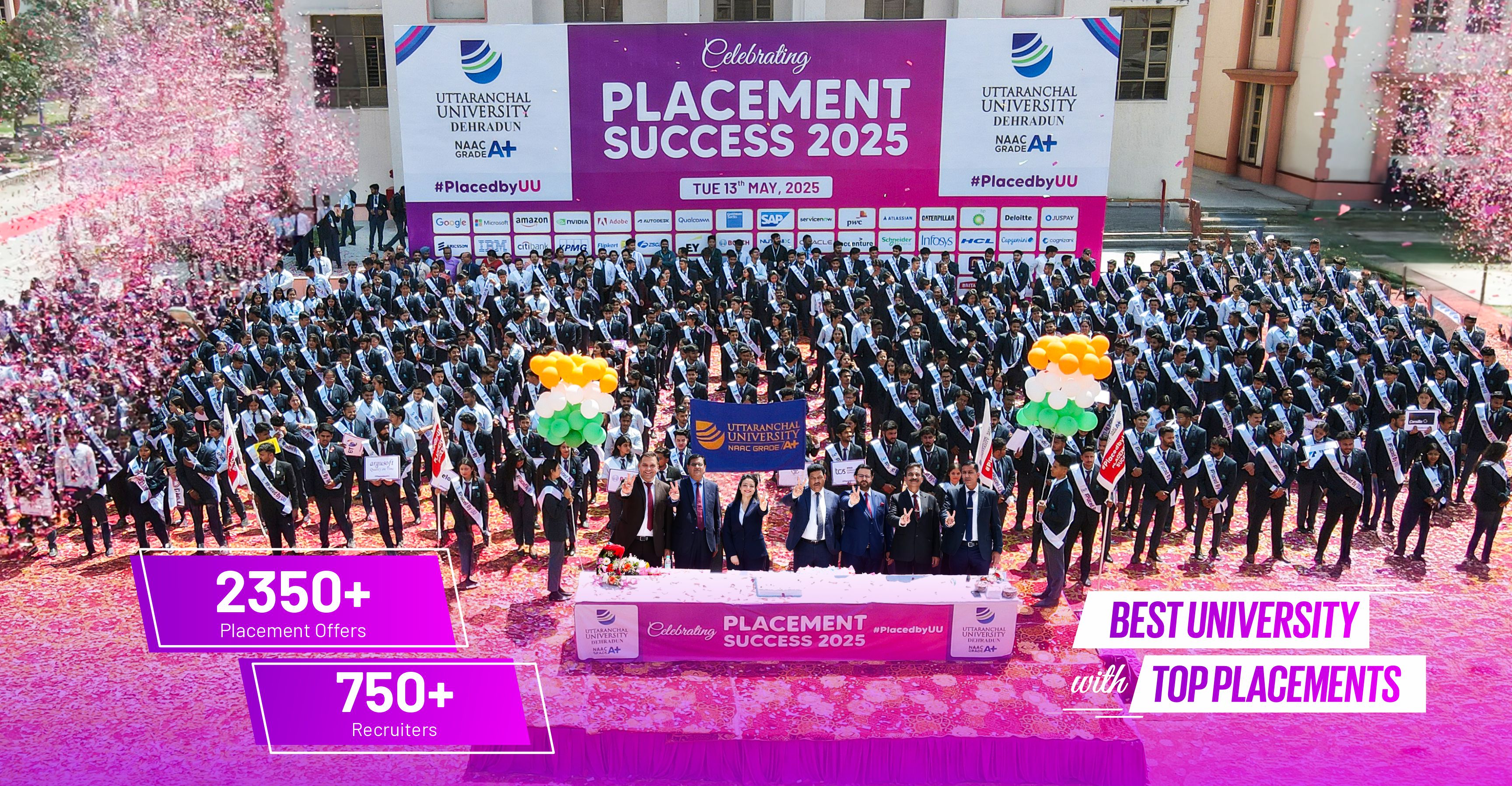 Uttaranchal University Placements 2025