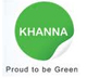 Khanna Proud to be Green